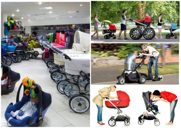 Детская коляска — первая машина малыша Детская коляска — первая машина малыша