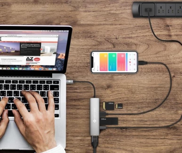 USB-концетратор NOVOO 6 в 1- обзор уникального хаба 6 в 1