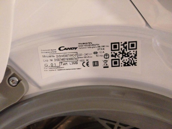 Candy GVSW45&nbsp;385 TWHC &mdash; подробный обзор и тестирование стиральной машины с сушкой
