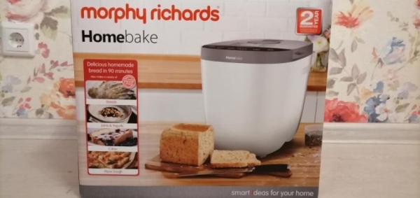 Хлебопечка Morphy Richards Homebake 502001 &mdash; полный обзор: цены, характеристики, отзывы