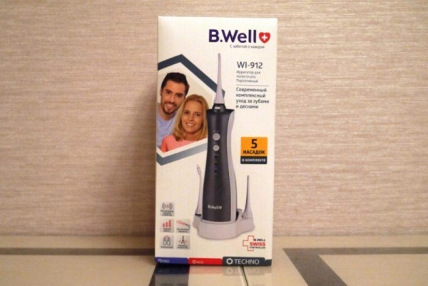 Ирригатор B.Well WI-912 &mdash; полный обзор портативного ирригатора