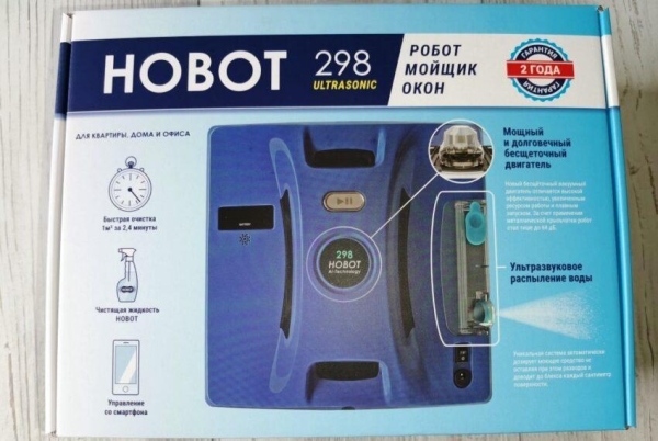 Мойщик окон Hobot 298 &mdash; полный обзор робота-стеклоочистителя