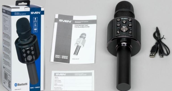 Sven MK-960 — обзор беспроводного караоке микрофона Sven MK-960 — обзор беспроводного караоке микрофона