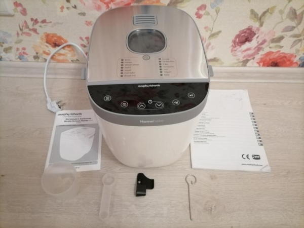 Хлебопечка Morphy Richards Homebake 502001 &mdash; полный обзор: цены, характеристики, отзывы
