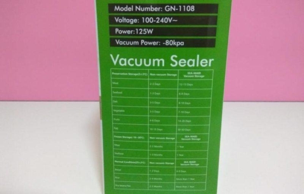 Вакуумный упаковщик Sea-Maid GN-1108 &ndash; полный обзор вакууматора
