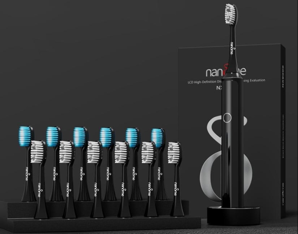Обзор электрической зубной щетки Nandme NX9000 для мужчин (промокод внутри)
