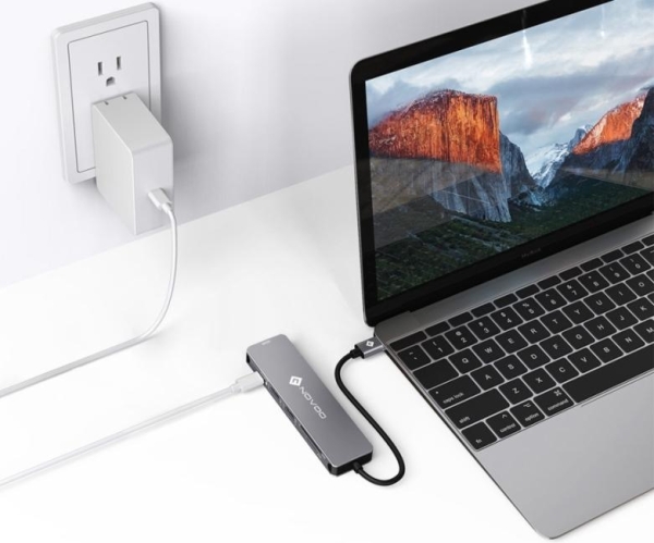 USB-концетратор NOVOO 6 в 1- обзор уникального хаба 6 в 1
