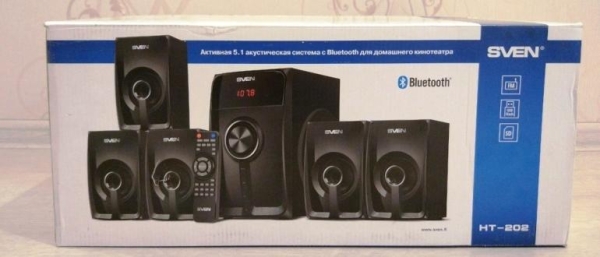 Sven HT-202 &mdash; полный обзор акустической системы 5 в 1