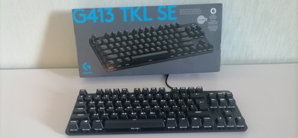 Обзор клавиатуры проводной Logitech G413 TKL SE