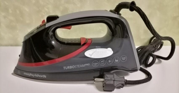 Morphy Richards Turbosteam Pro Electronic 303125 &mdash; полный обзор утюга, тестирование и выводы
