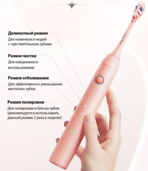 Новейшая электрическая зубная щетка Soocas D3 &ndash; обеспечиваем быстрый и простой уход за полостью рта