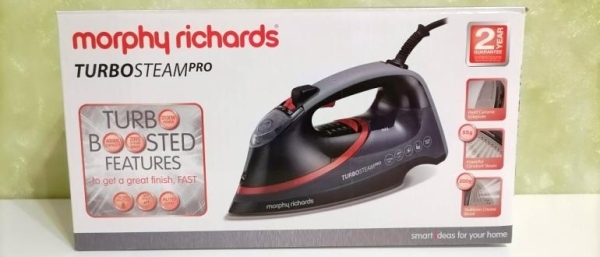 Morphy Richards Turbosteam Pro Electronic 303125 — полный обзор утюга, тестирование и выводы Morphy Richards Turbosteam Pro Electronic 303125 — полный обзор утюга, тестирование и выводы