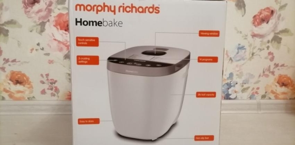 Хлебопечка Morphy Richards Homebake 502001 &mdash; полный обзор: цены, характеристики, отзывы