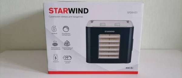 Cушильная камера STARWIND SFD6431 — полный обзор компактного дегидратора Cушильная камера STARWIND SFD6431 — полный обзор компактного дегидратора