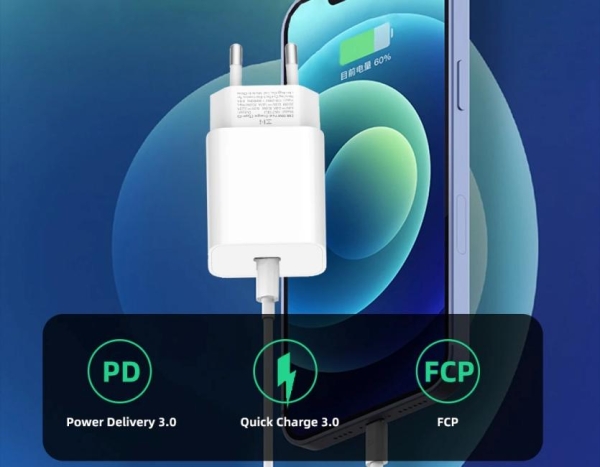 ZMI USB-C PD с функцией быстрой зарядки для iOS и Android
