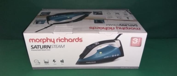 Обзор утюга-парогенератора Saturn Steam от Morhpy Richards