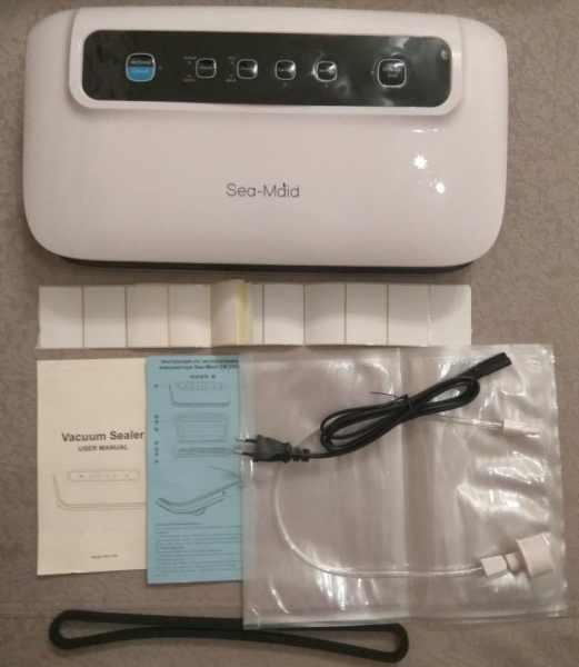 Вакуумный упаковщик Sea-Maid GN-1108 &ndash; полный обзор вакууматора