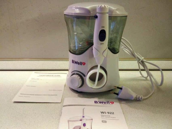 Обзор стационарного ирригатора B.Well WI-922 швейцарского производства